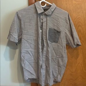 Volcom short sleeve button down